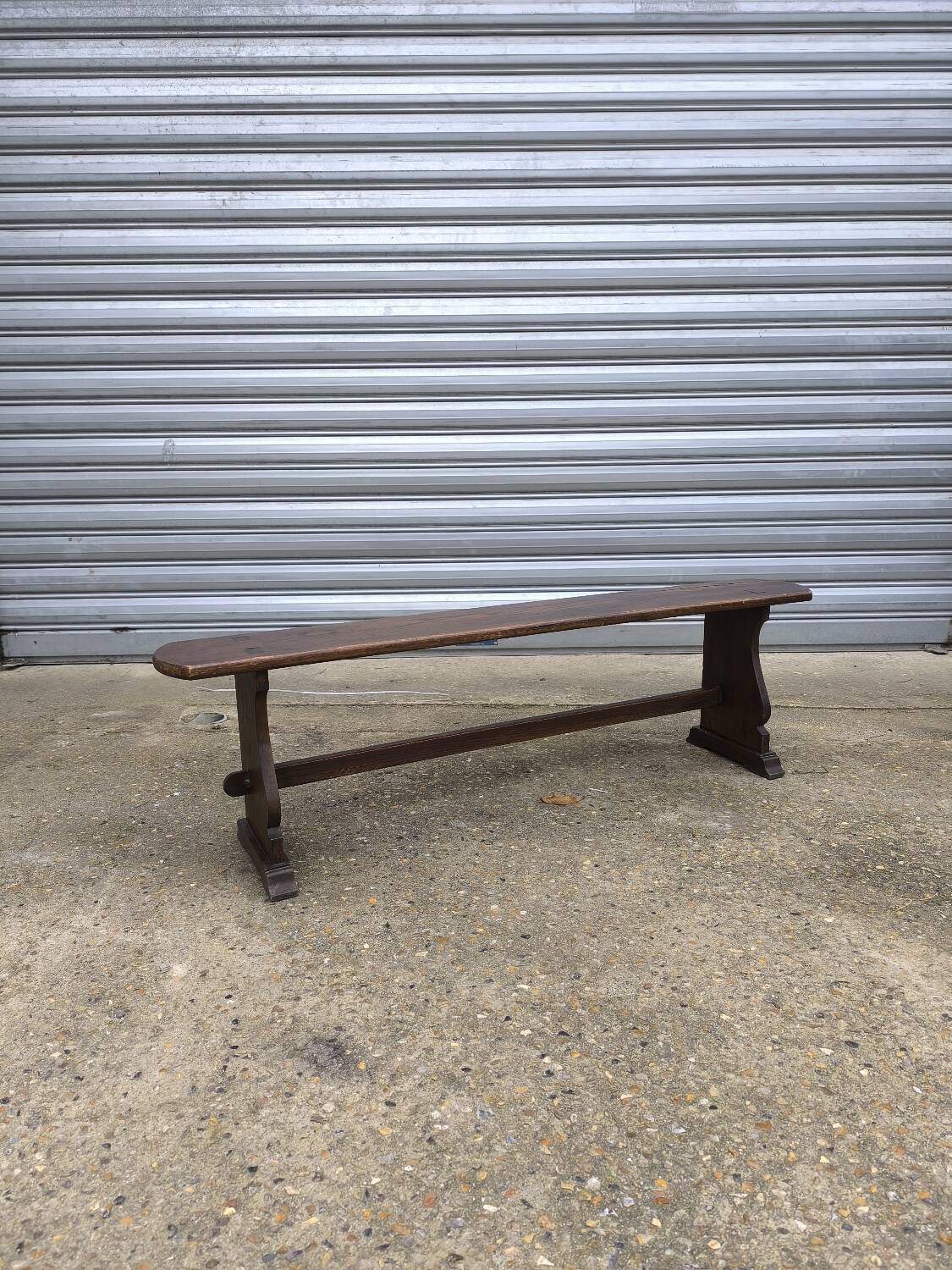 Banc d'église en bois début XXème