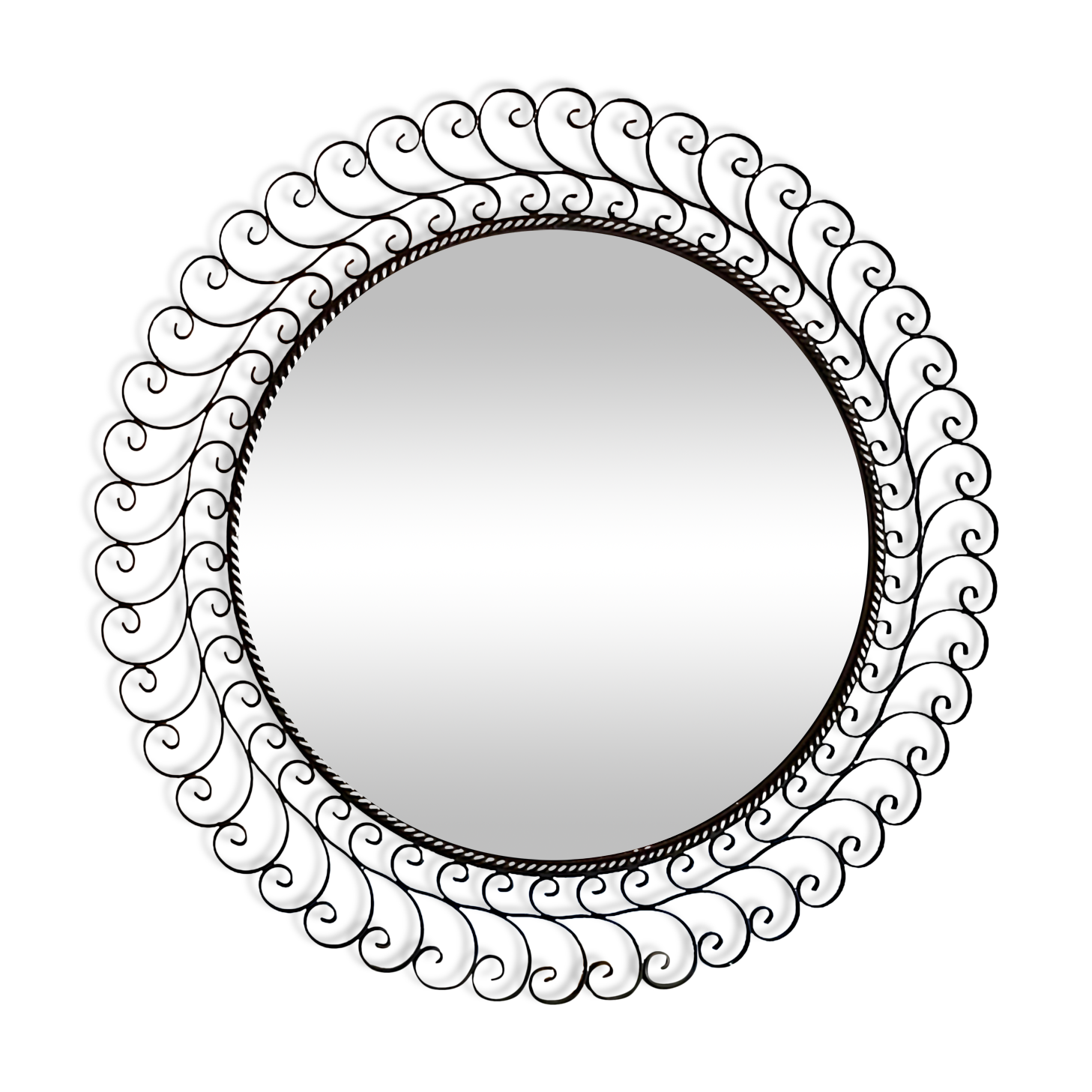 Mirror sun metal 1950