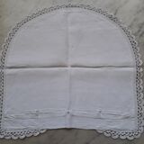 Old pillowcase in linen son