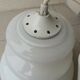 Suspension opaline blanche