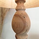 Vintage wooden floor lamp revisited