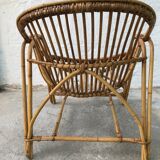 Armchair basket Adult rattan