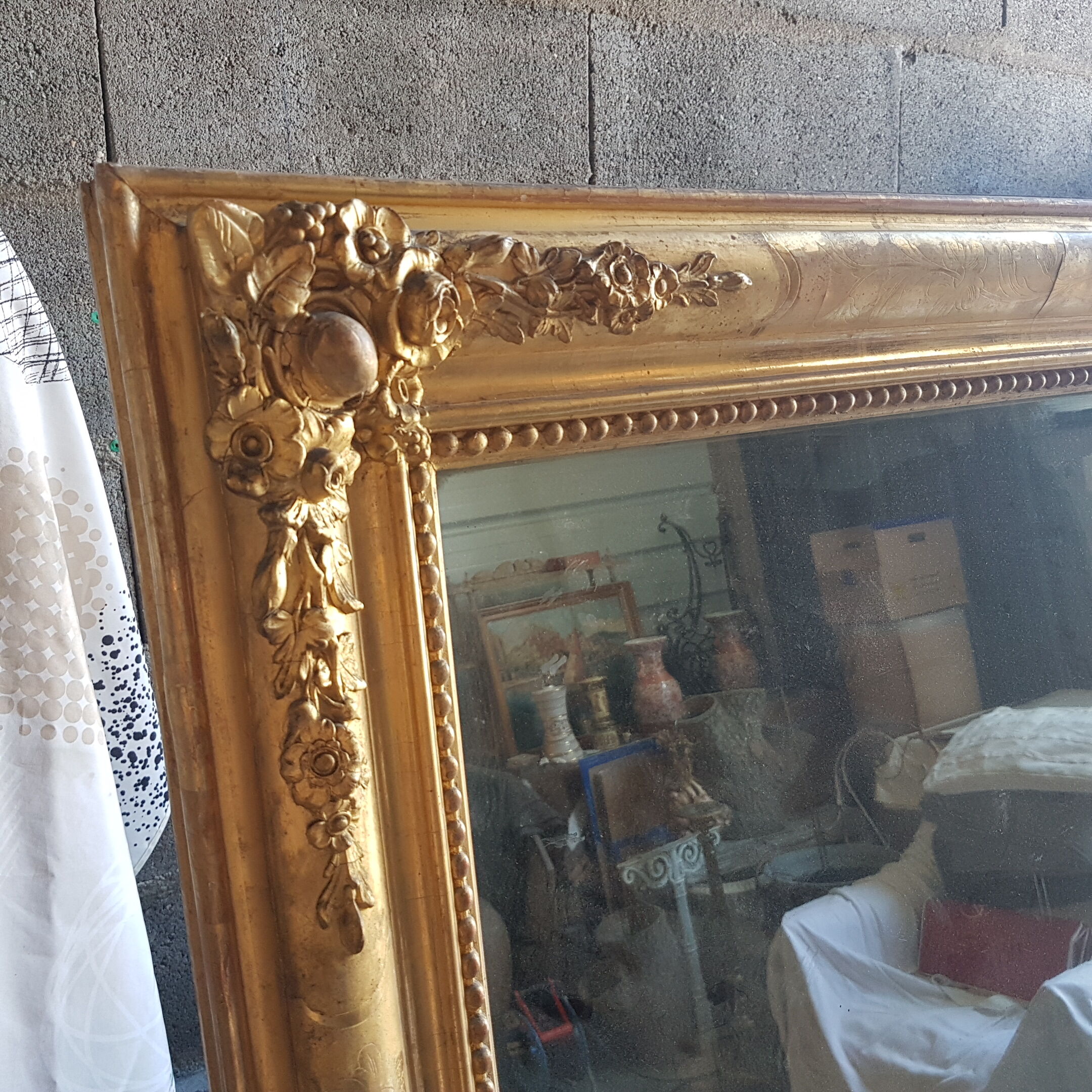 Louis Philippe golden mirror