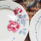 Lot de 6 assiettes plates "boulogne" Digoin Sarreguemines