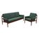 Lounge suite, Danish design, 1960s, designer: Grete Jalk, manufacturer: Fra