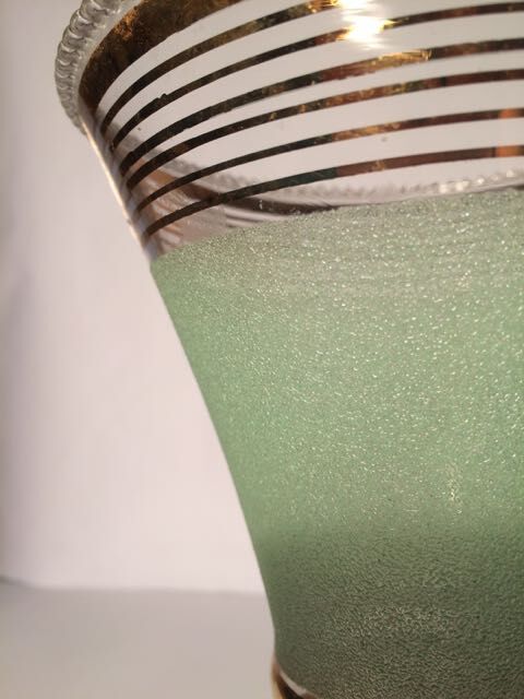 50's Granita glass vase