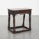 Signed Antique English Oak Joint Stool / Stool from the 17th Century