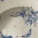 Lot de 9 assiettes creuses 1900 « Papillon » FF Pexonne