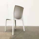 Stackable plastic auxiliary chair Italian Rome