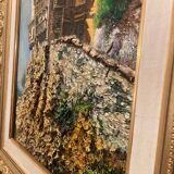 Signed painting on canvas