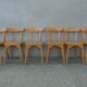 6 chaises de bistrot luterma vintage