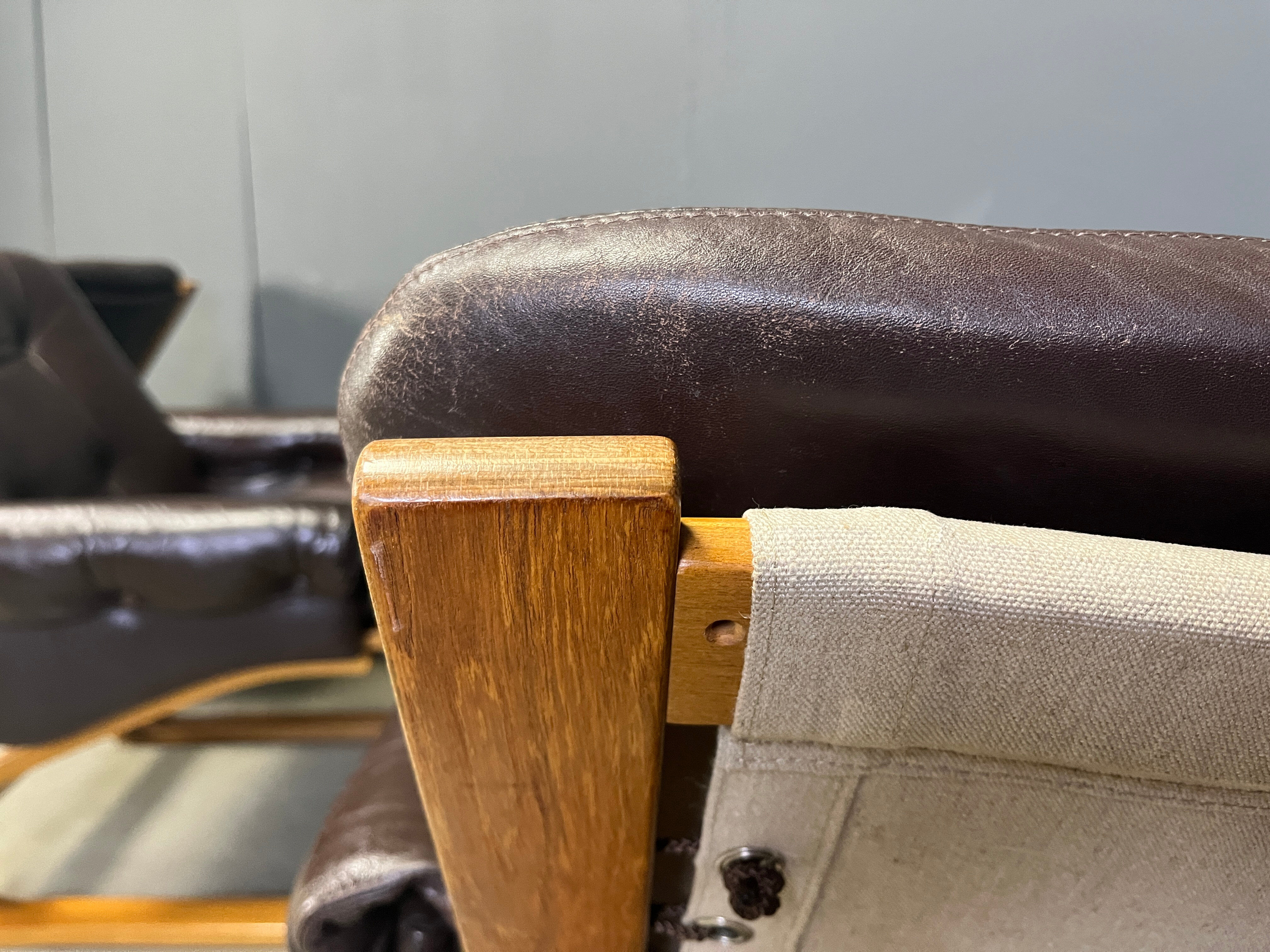 Elsa & Nordahl Solheim Kengu armchairs, set of 3 - 1960s