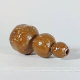 Small vintage one if a kind ceramic vase sphere decor