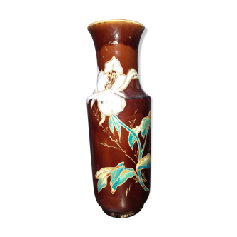 Choisy 19th faience ancient vase