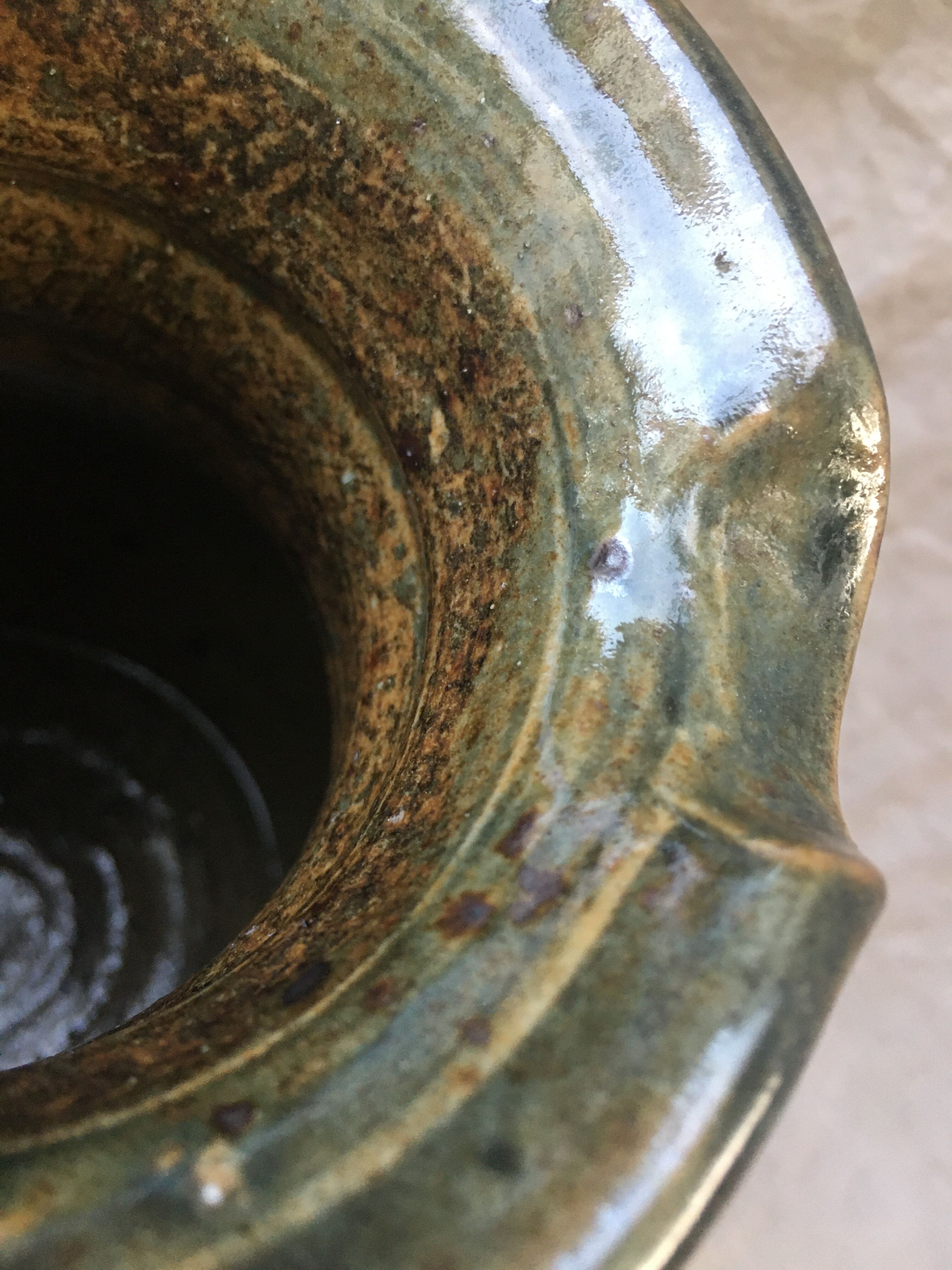 Stoneware pitcher Pierre Digan La Borne 60'S