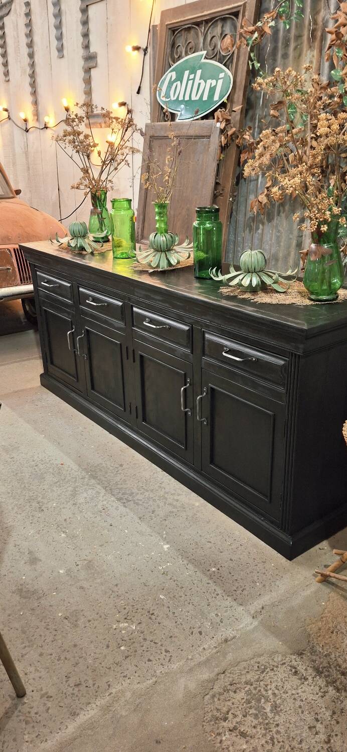 Old pine sideboard