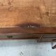 Louis XVI style walnut desk from the late 19th century.