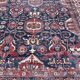 Large vintage rug Chobi Afghan handmade 274x404 cm