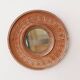 70s ceramic mirror