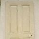 Old interior door wood painted vintage porcelain handle N°3