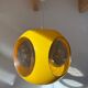 Yellow UFO Space Age suspension attributed to Luigi Colani, 1970s.