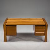 Mid-Century Teak Freestanding Desk from GV Møbler, 1960s