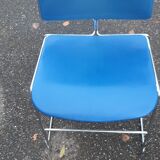 Set of 4 conference chairs by Max Stacker for Steelcase