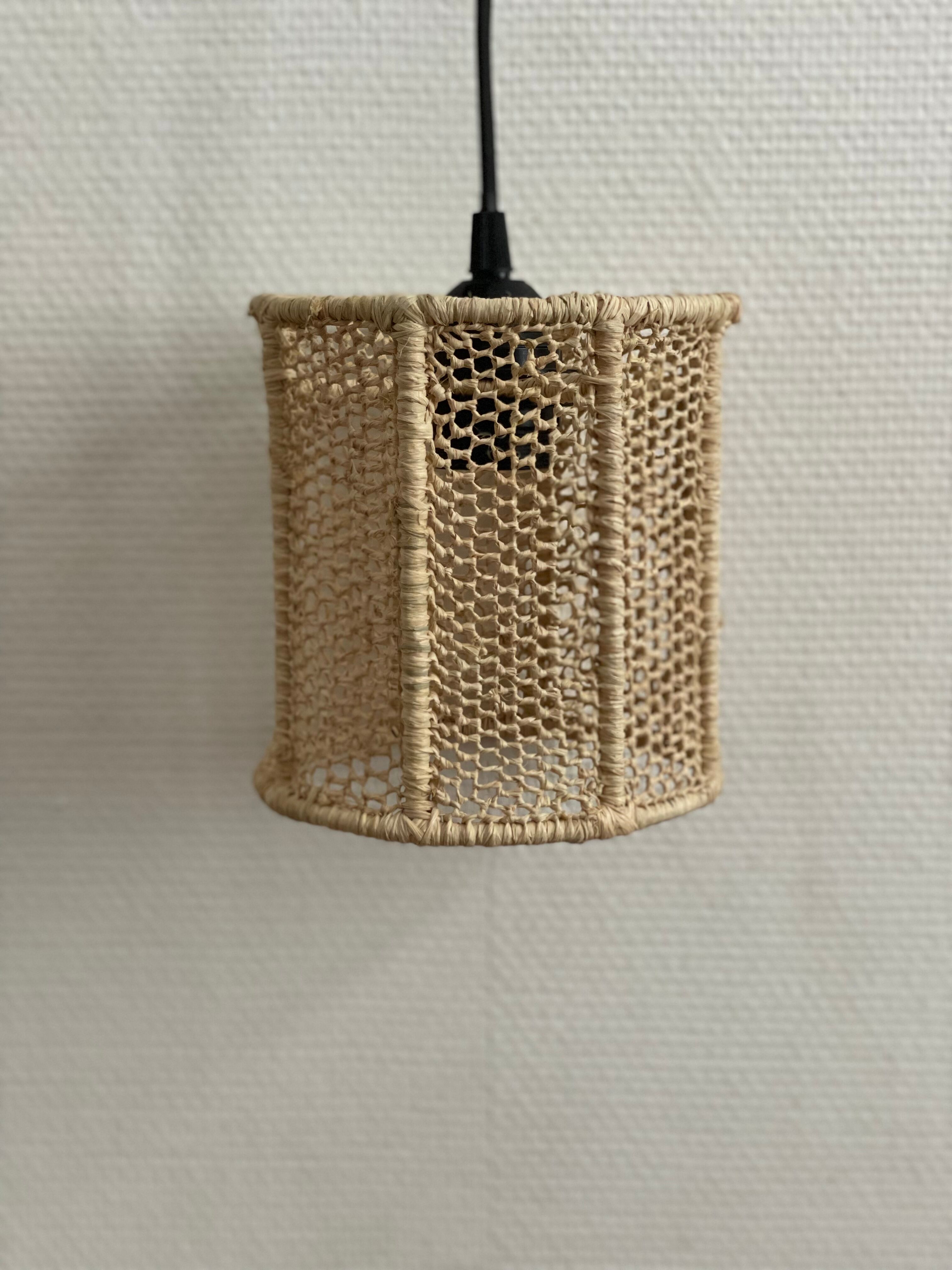 Lampshade suspension raffid honeycomb