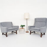 Fauteuils hollandais piètement wenge