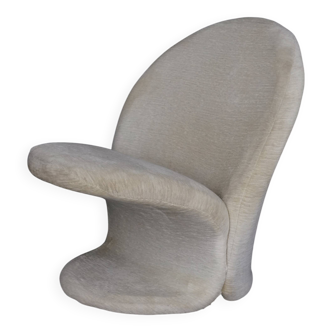 Fauteuil lounge F572 de Pierre Paulin pour Artifort. Années 1960.