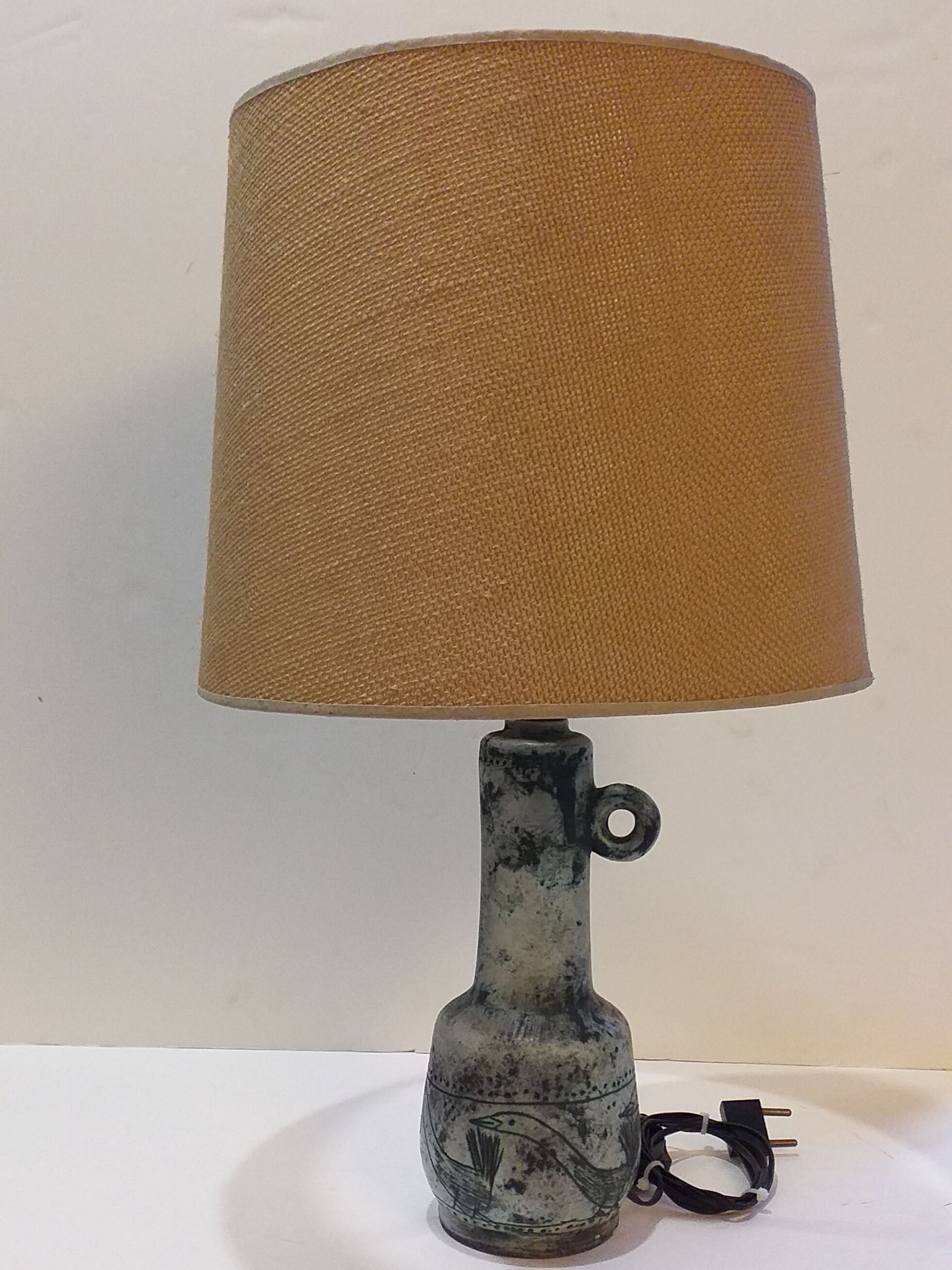 Lamp Jacques Blin ceramic