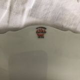 Set of 4 antique Giraud Sauviat porcelain plates.