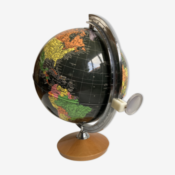 World Map - Bright Earth Globe