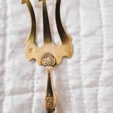 Covered with sweet treats, 4 pieces, silver-plated and vermeil.