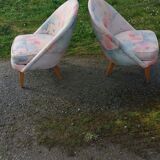 Vintage armchair pair
