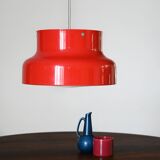 Red "Bumling" pendant lamp by Anders Pehrson