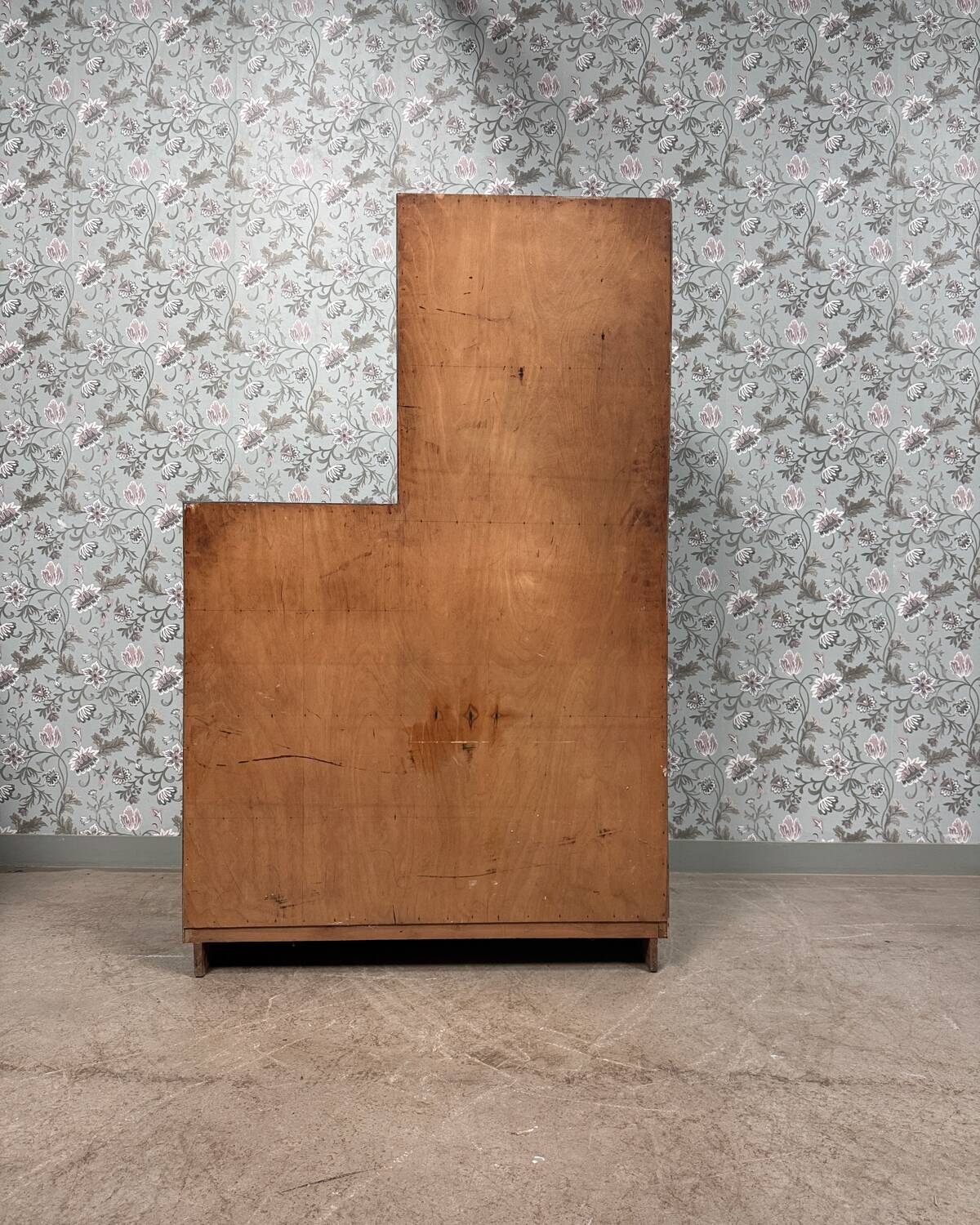 Asymmetrical Art Deco wardrobe