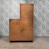 Asymmetrical Art Deco wardrobe