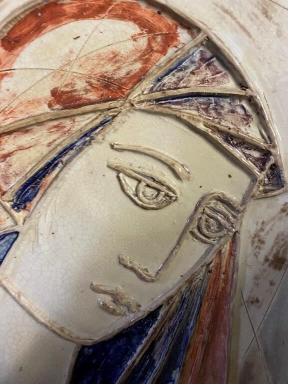 Céramique Vierge Marie, Vasco Nasorri