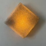 Vintage brass and Perspex wall lamp, France 1960