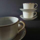 Snake porcelain cups and soups