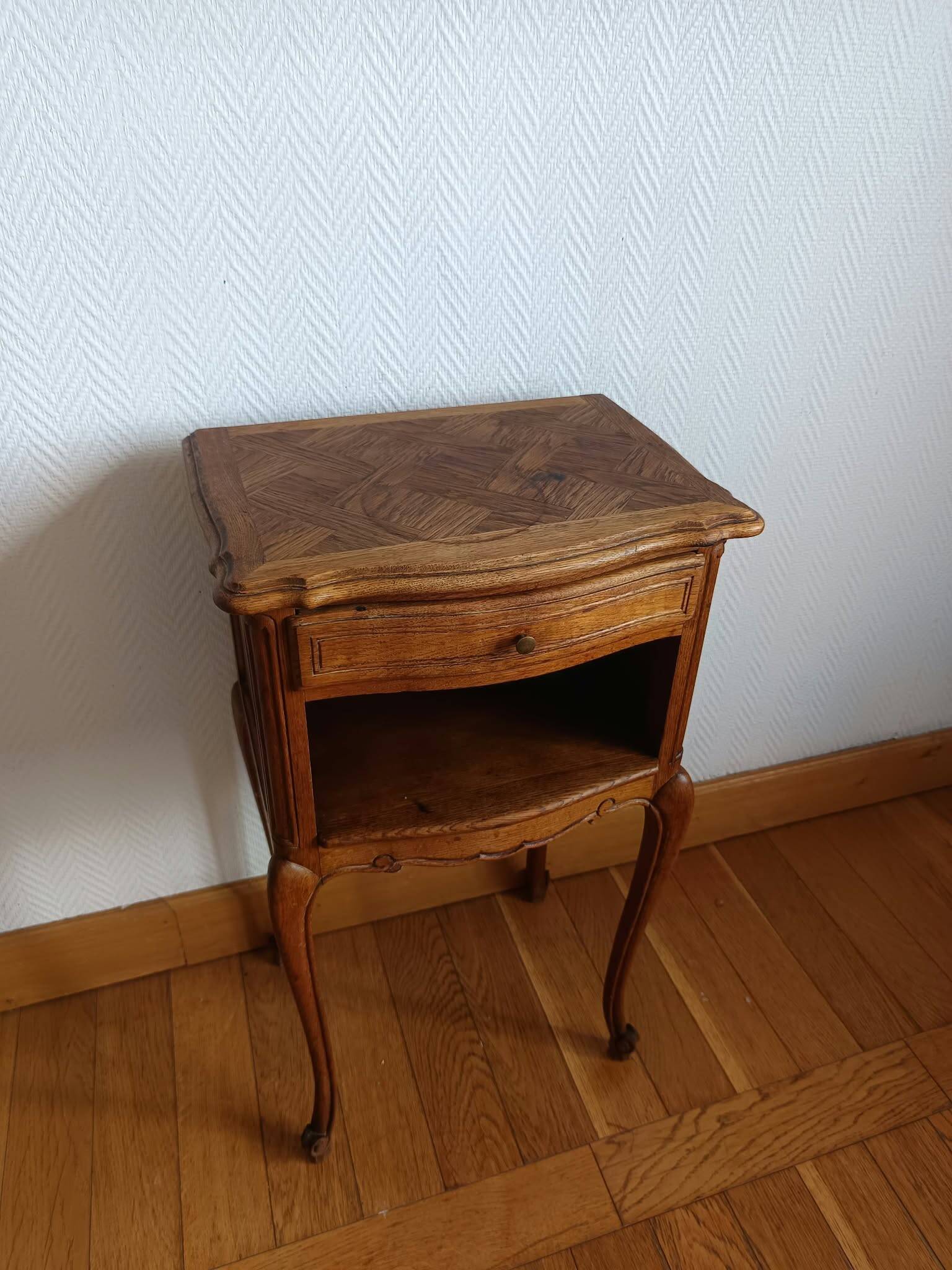 Louis XV style bedside table