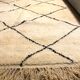 Tapis beni ouarain en laine