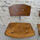 Pair of drivers from the 50s, made of wood and metal