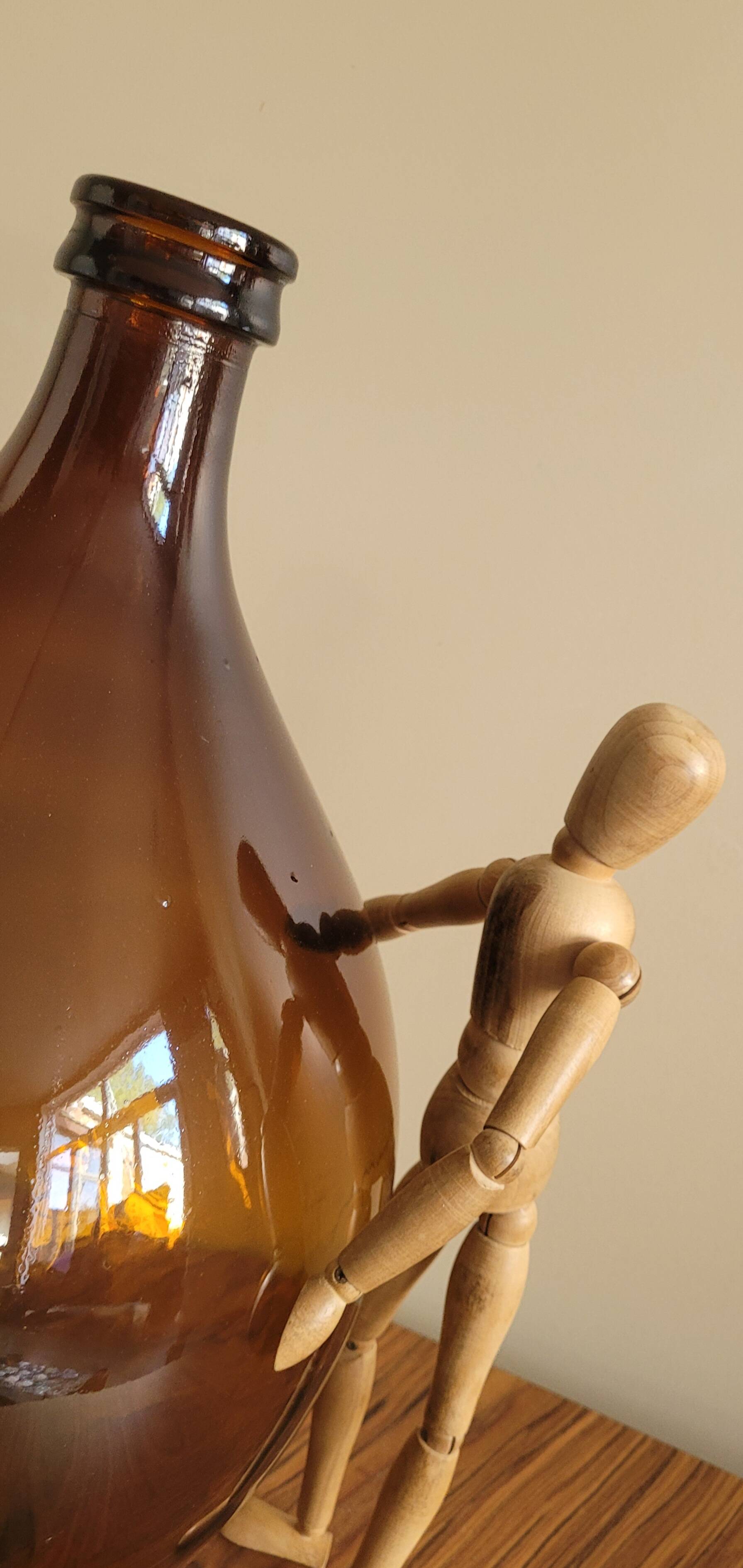 10L brown demijohn