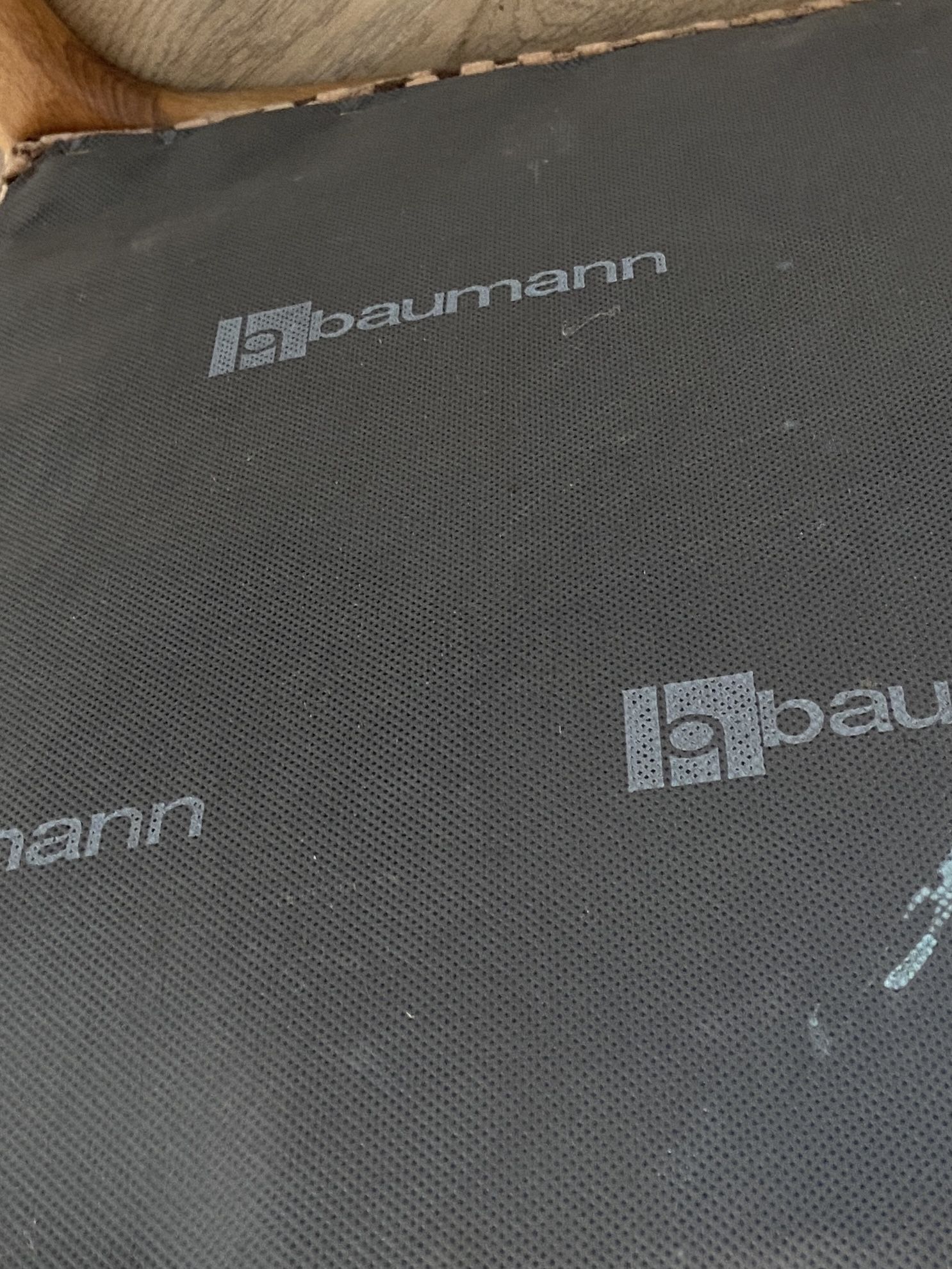Set of 6 baumann chairs model sled sled circa 1960