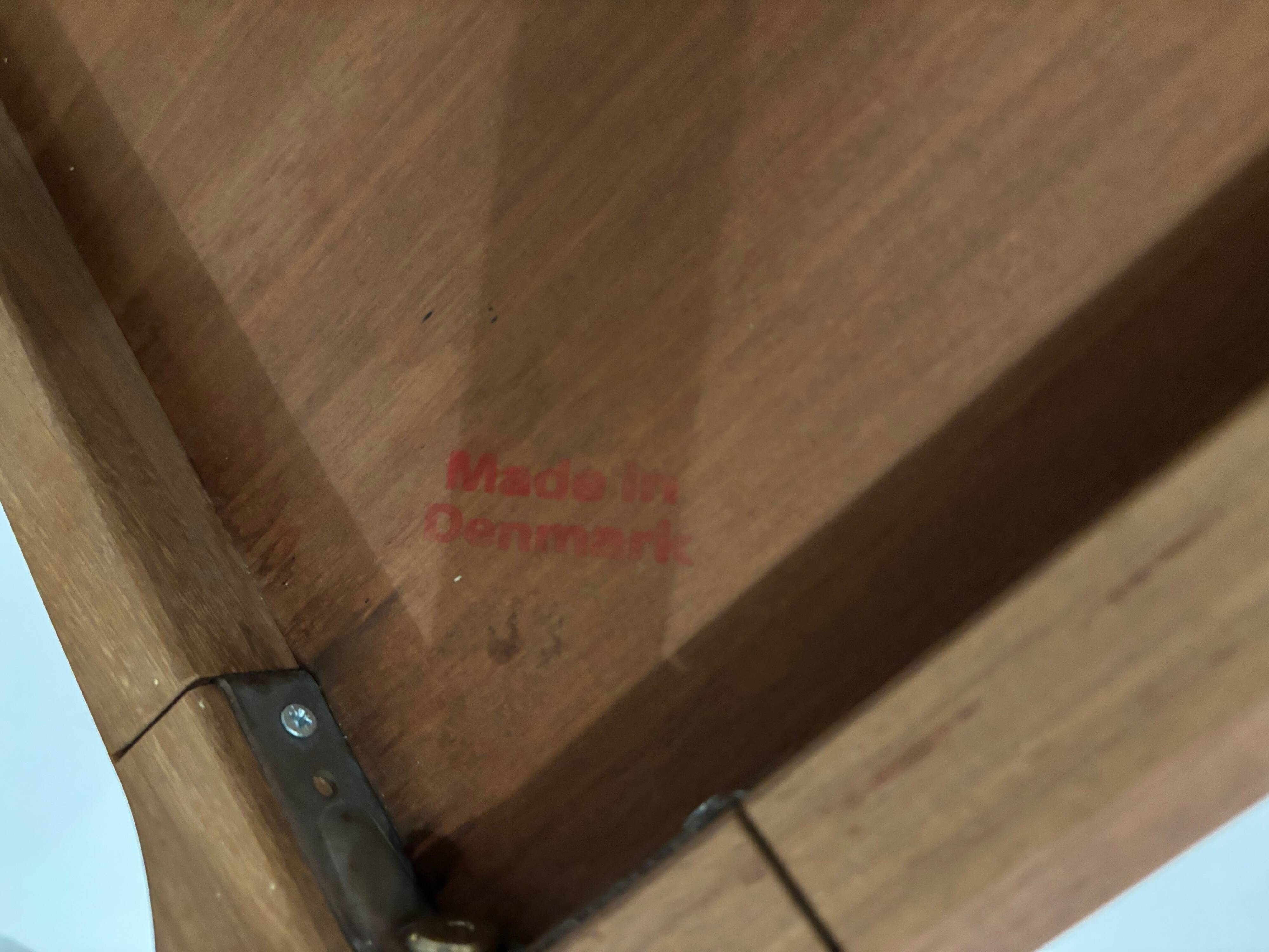 Danish teak coffee table