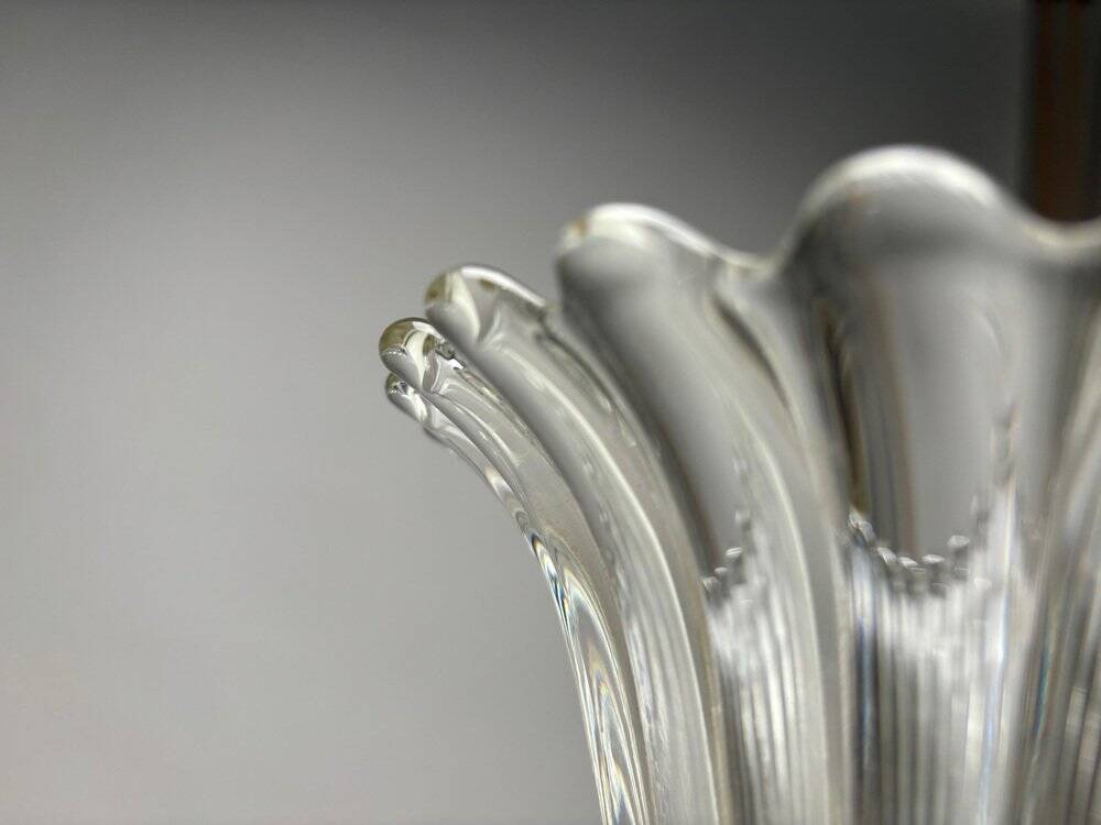 Murano Glass Wall Lamps attributed to Ercole Barovier, Italy, 1940s, Set of 4