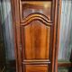 Louis XIII bonnetière wardrobe in solid walnut – 18th century period