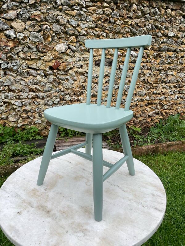 Chaise Scandinave d’enfant vintage 1960